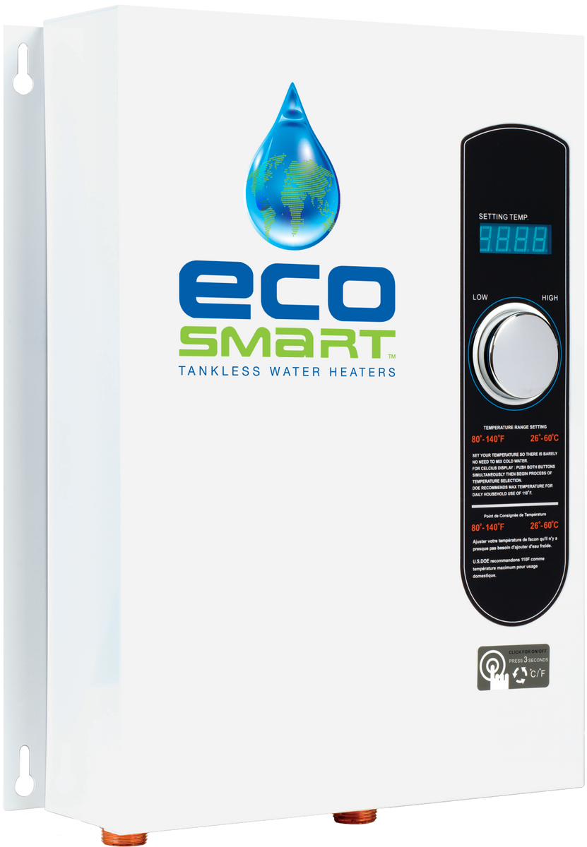ECOSMART ECO-27 ELECTRIC TANKLESS WATER HEATER 27KW – Smart Parts Solutions