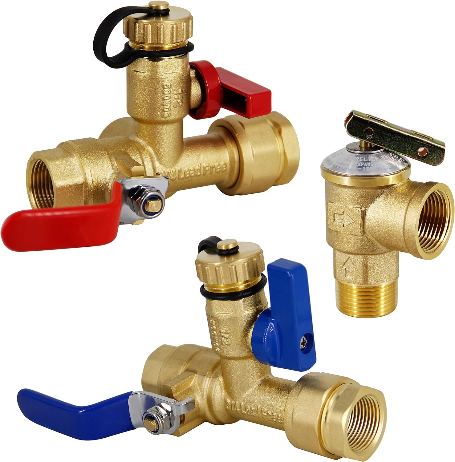 Service Valve Kit- 3/4 Inch IPS Isolator Tankless Water Heater Service Valve Kit - Smart Parts Solutions