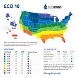 ECOSMART ECO-18 ELECTRIC TANKLESS WATER HEATER 18KW