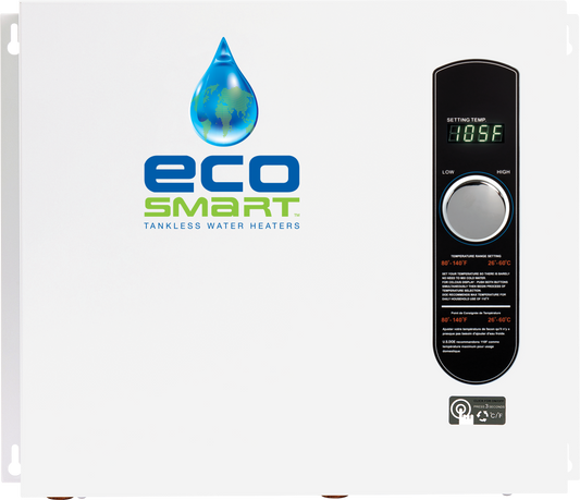ECOSMART ECO-36 ELECTRIC TANKLESS WATER HEATER 36KW - Smart Parts Solutions