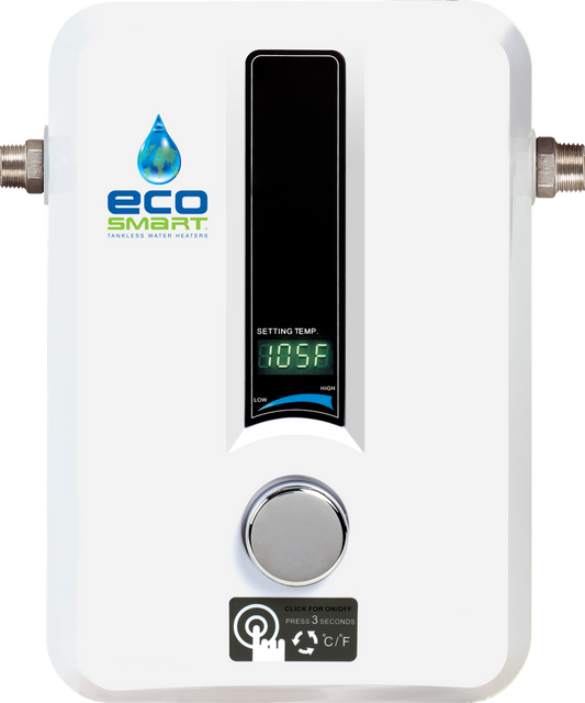 ECOSMART ECO-11 ELECTRIC TANKLESS WATER HEATER 13.6 KW @240V - Smart Parts Solutions